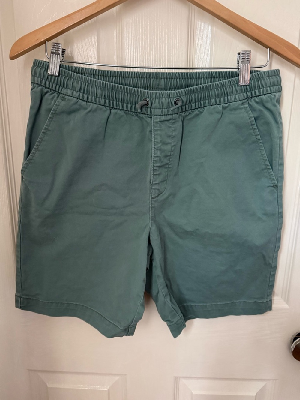 Boys XXL 14-16 Husky GapKids Cotton Shorts - Sage Green Elastic Waist